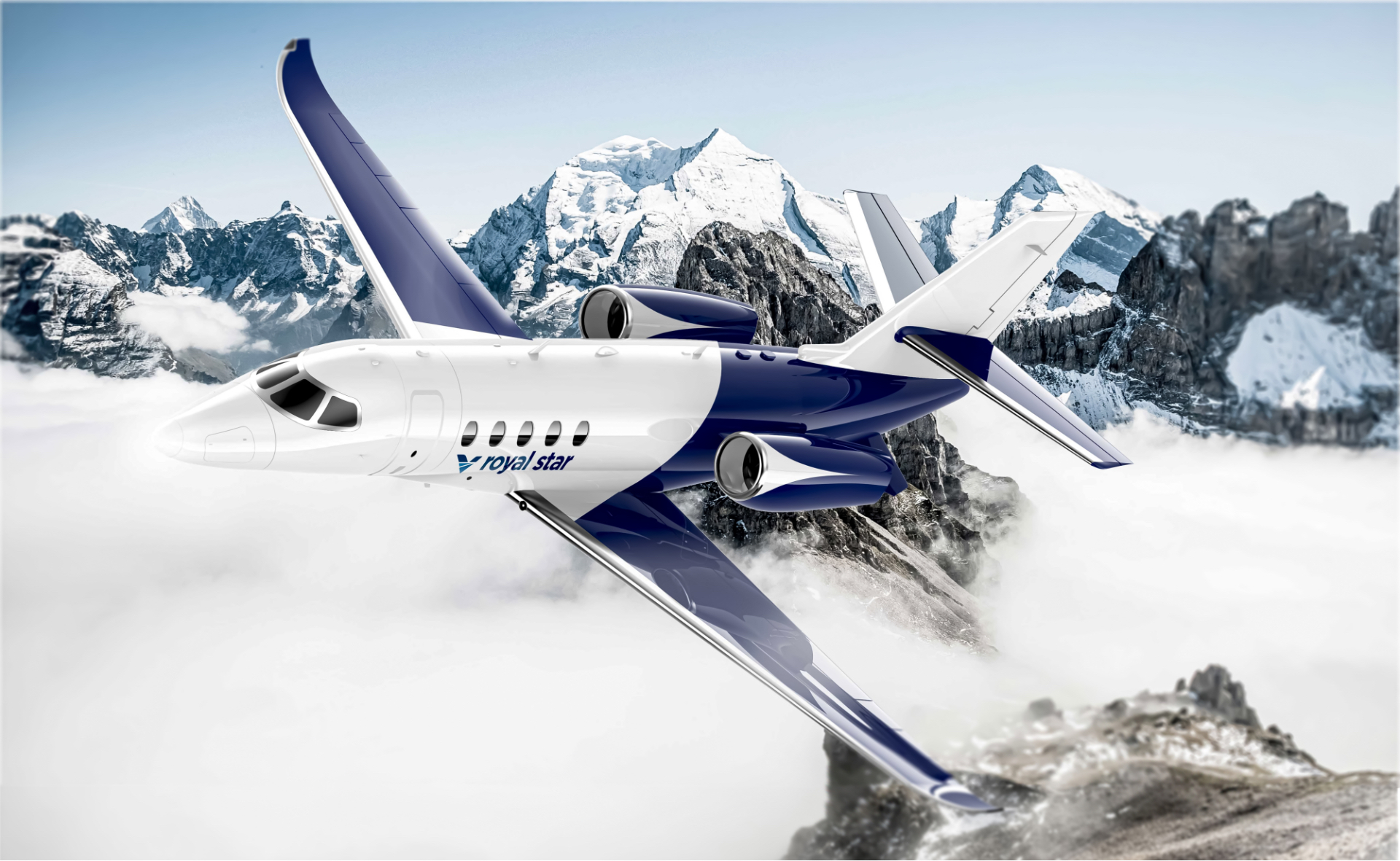 background plane